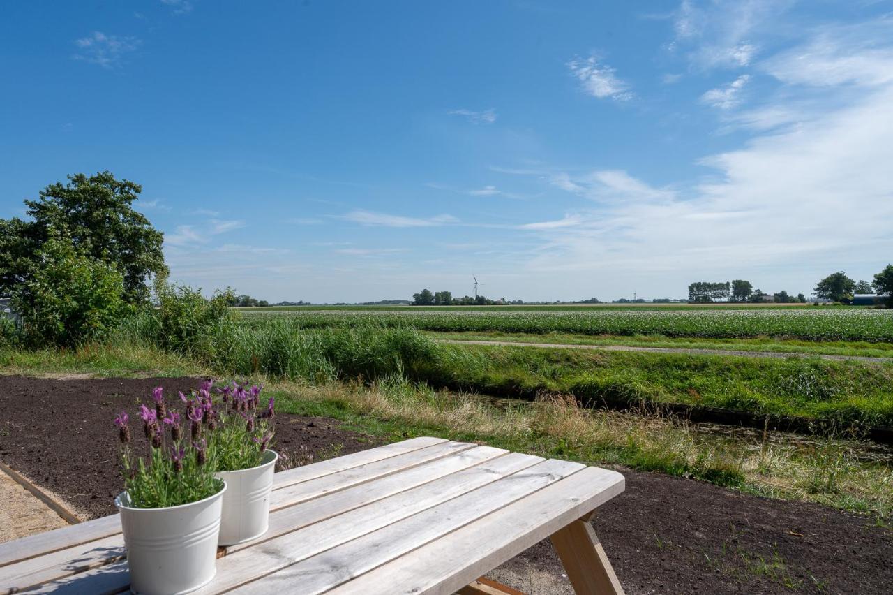 Appartement De Dageraad In Monumentale Boerderij Kimswerd Esterno foto
